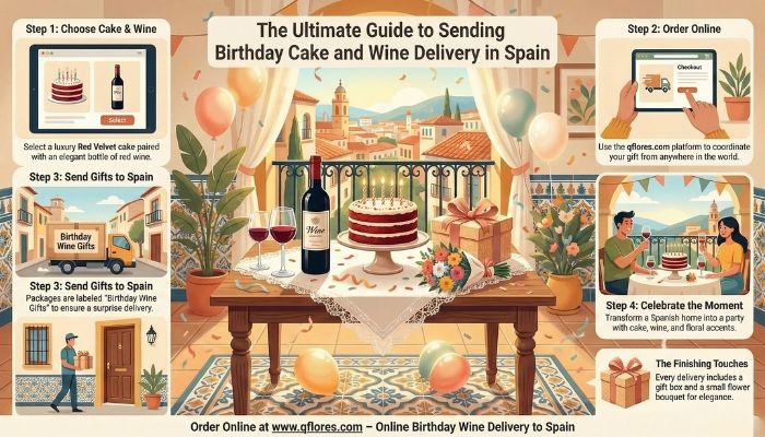 The Ultimate Guide to Sending Birthday Cake with Wine Delivery in Spain