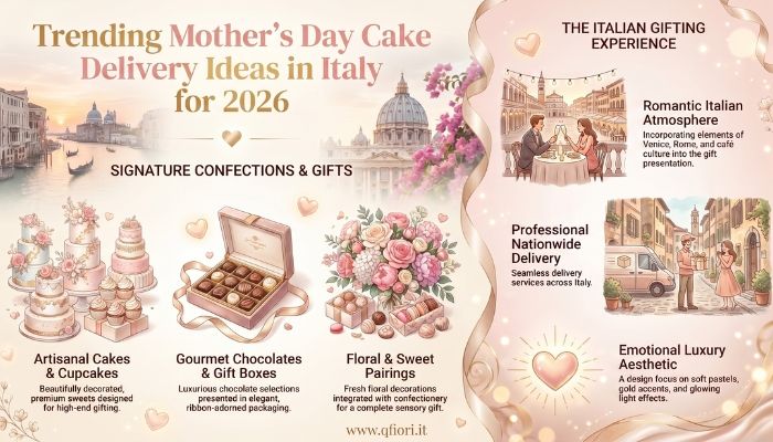 Trending Mother’s Day Cake Delivery Ideas in Italy for 2026